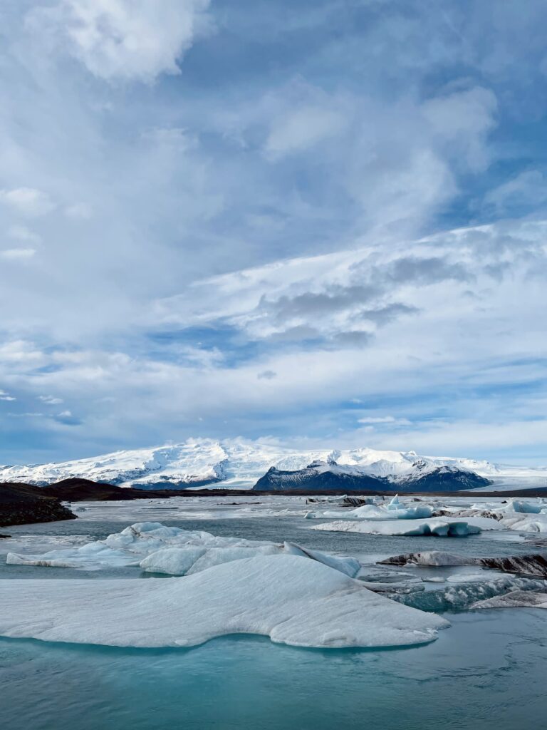 El lago Jökulsárlón