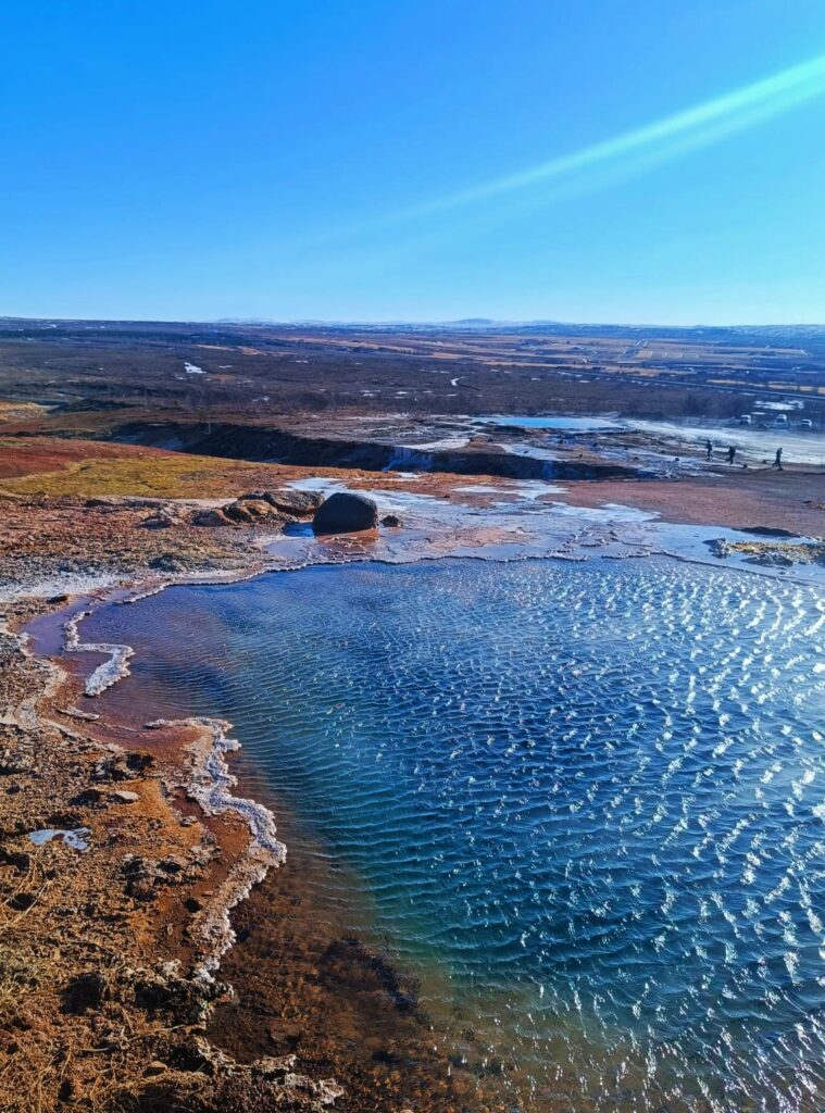 El Gran Geysir del Círculo Dorado de Islandia.