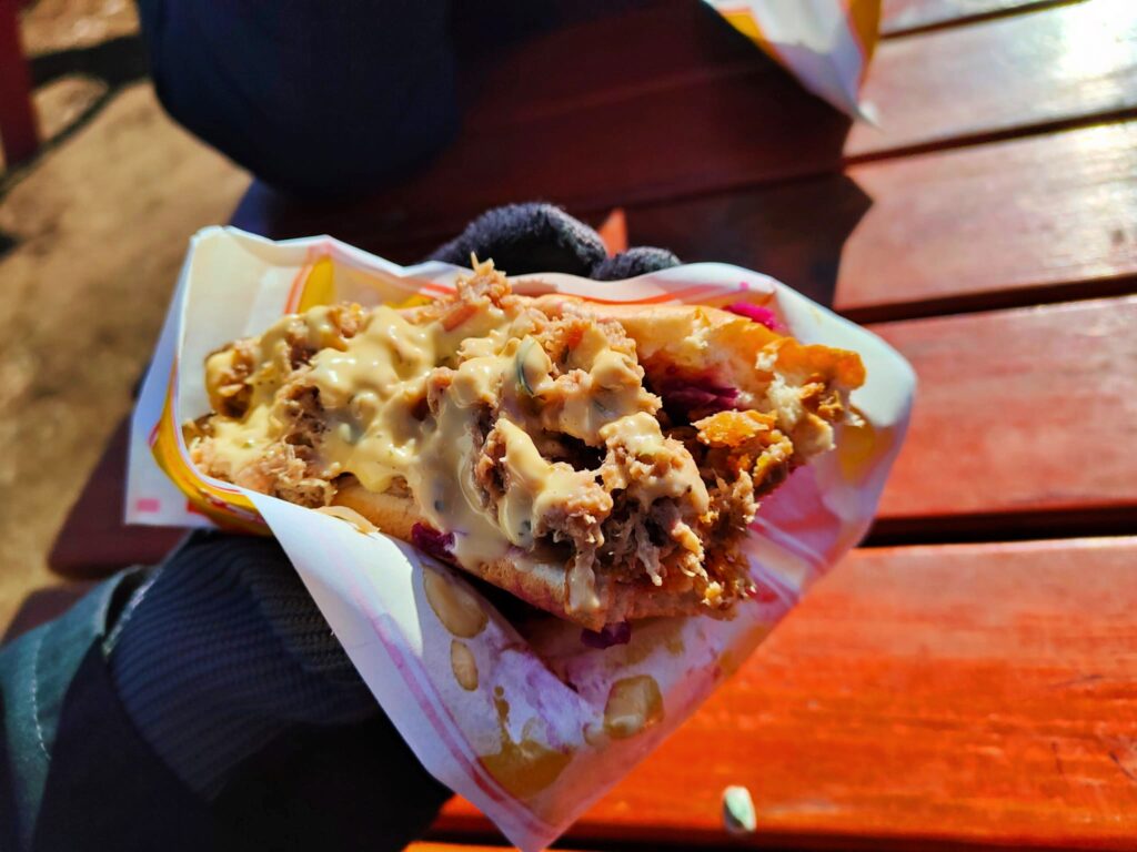 El perrito de Vikinga Pylsur, nuestro favorito en Reikiavik.