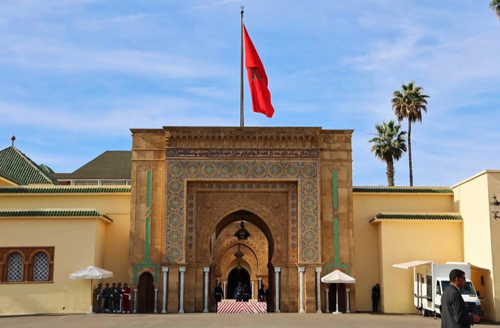 Puerta de Dar-al-Mahkzen, en Rabat.