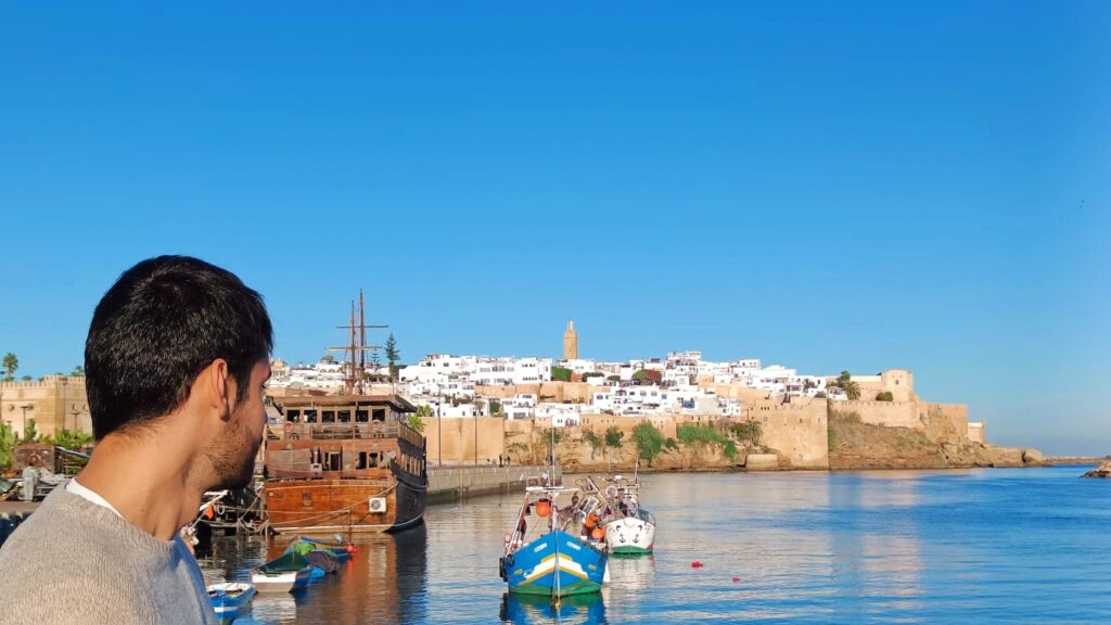 La Kasbah desde la Corniche, una de las imágenes más bonitas de Rabat.
