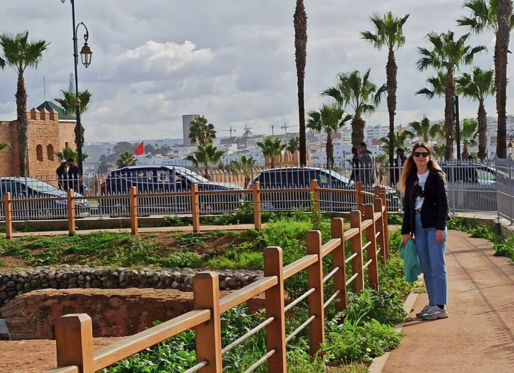 Qasr Bani Targha, una zona arqueológica en el corazón de Rabat.
