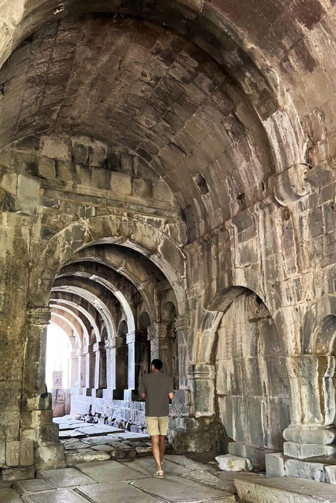 El Monasterio de Sanahin, al norte de Armenia.