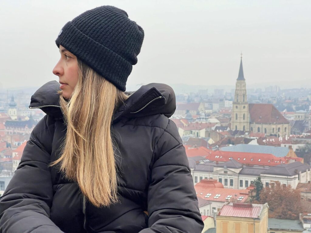 Las vistas desde lo alto del Cetatuia Park, de las más bonitas de Cluj-Napoca.