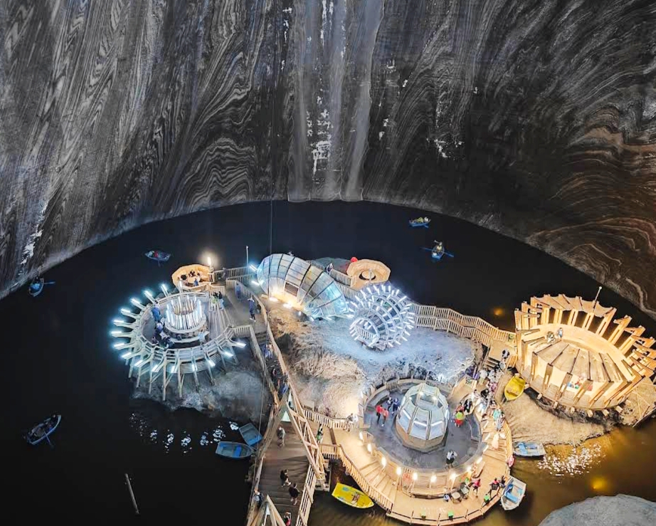 La Salina Turda, uno de los sitios más populares que visitar en los alrededores de Cluj-Napoca.