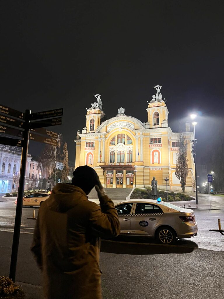 La Ópera de Cluj-Napoca.