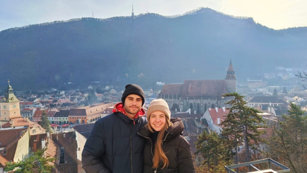 Vista de Brasov desde la Torre Blanca.
