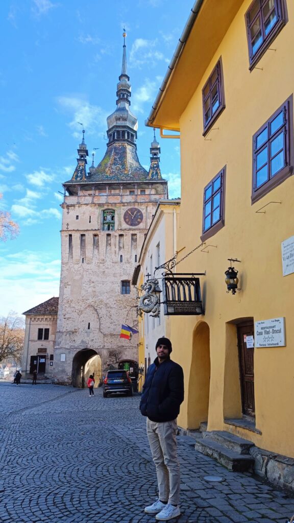 La Torre del Reloj, el lugar más emblemático de Sighisoara.