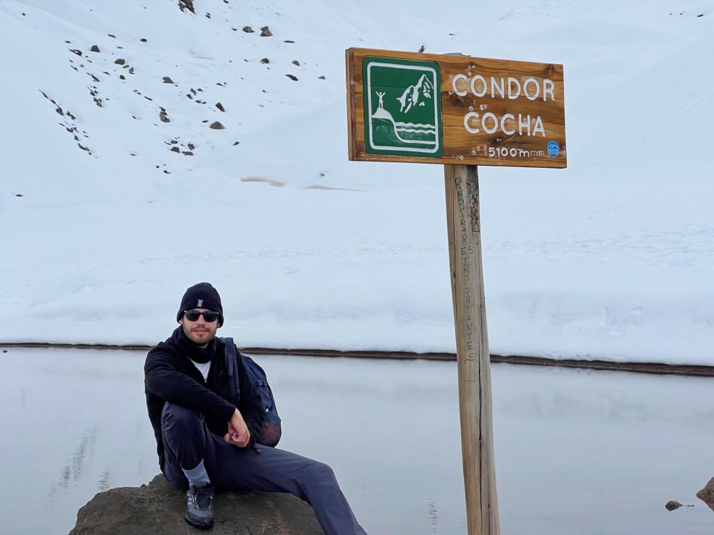 Visitar el Chimborazo: La Laguna Condor Cocha