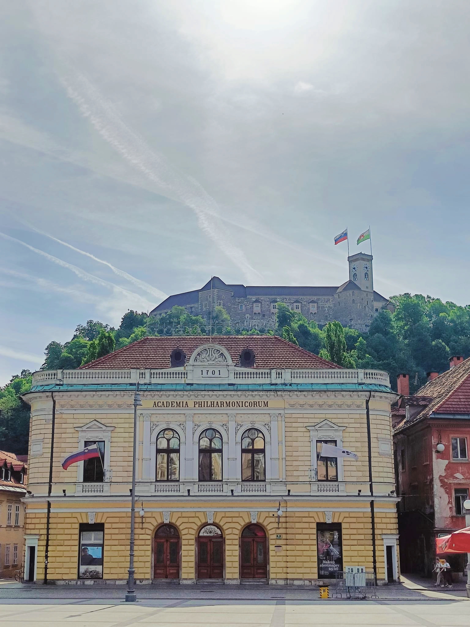 Qué ver en Liubliana en 1 día: la Academia de la Filarmónica